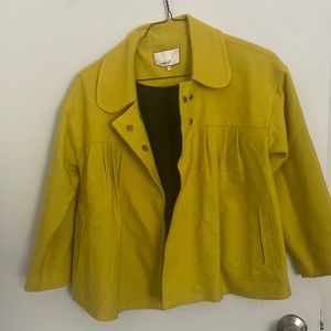 Anthropologie brand cropped 3/4 sleeve jacket